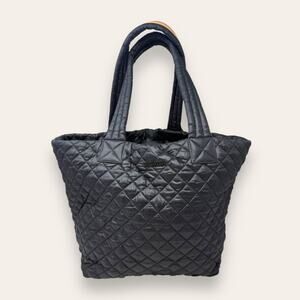 MZ Wallace Dark Quilted Tote
